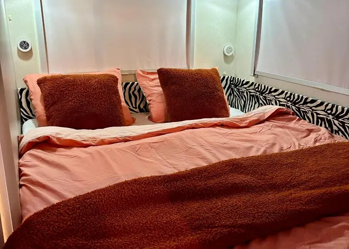 Kamp alanı Ruime Caravan Met Prive Sanitair, Laadpaal En Vast Bed Saint-Sulpice-d'Excideuil